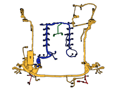 Ford BU5Z-14A411-C Wire Assy - Jumper