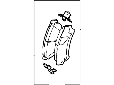 Ford 6U2Z-2V001-D Kit - Brake Lining