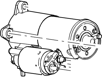 Lincoln 7L1Z-11002-A Starter Motor Assy