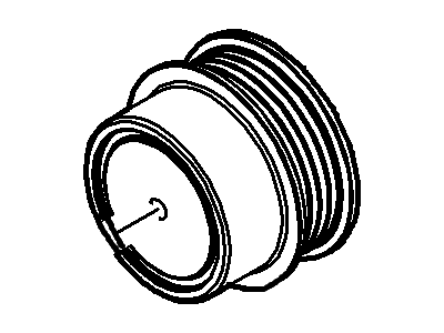 Lincoln DA8Z-10344-B Pulley