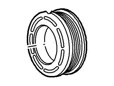 Ford 6L2Z-19D784-AA Pulley - Compressor