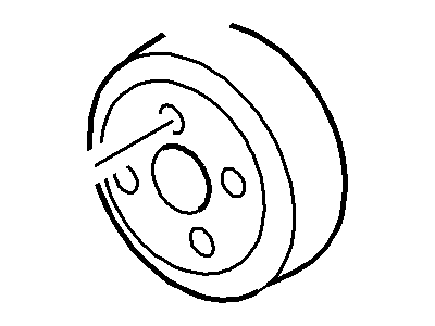 Ford F7UZ-8509-AA Pulley - Fan