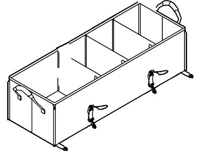 Ford AE5Z-78115A00-A Compartment Assy - Rear Stowage