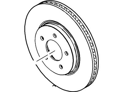 Mercury 5U2Z-1V125-N Rotor Assy