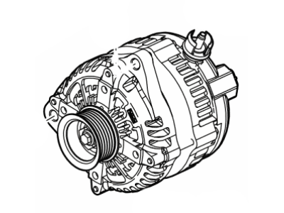 Ford FU2Z-10V346-PRM Alternator Assy