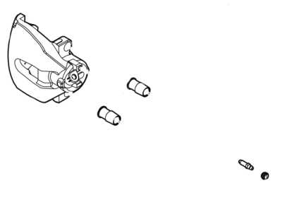 Ford H2MZ-2V121-BRM Caliper Assy - Brake - Less Pads