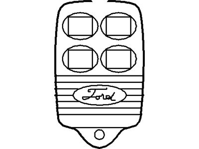 Mercury 2L3Z-15K601-AA Remote Control System