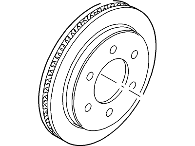 Ford 9L3Z-2C026-B Disc - Brake