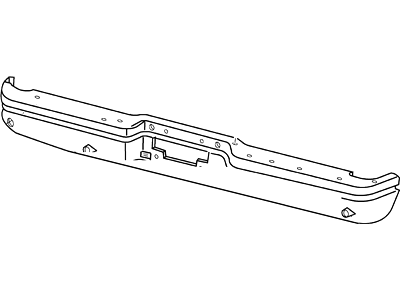 Ford 3C3Z-17906-AA Bumper Assy - Rear