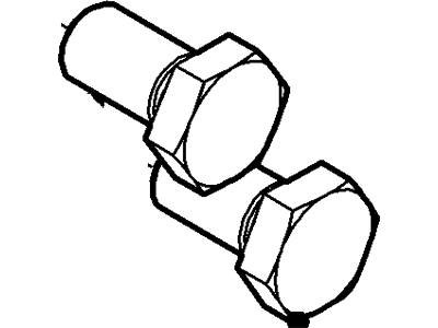 Mercury 1S7Z-6379-AA Bolt - Hex.Head