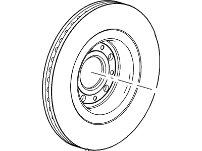 Mercury 5U2Z-1V125-R Rotor Assy