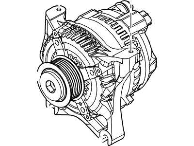 Ford 7R3Z-10346-BRM Alternator Assy