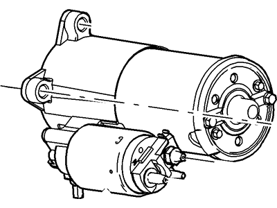 Lincoln 9L3Z-11002-ABRM Starter Motor Assy