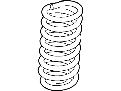 Ford F2UZ-5310-P Spring - Front