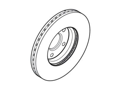 Ford GU2Z-1V125-A Rotor Assy