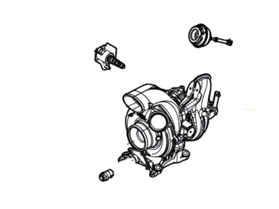 Ford G2MZ-6K682-ARM Turbocharger Assy