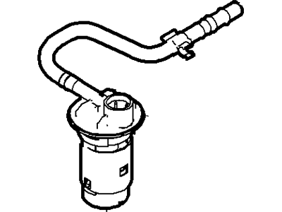 Mercury 4F1Z-9C047-BA Tube - Fuel Feed                   