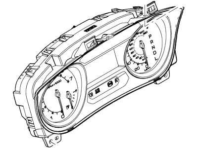 Ford DB5Z-10849-HA Instrument Cluster