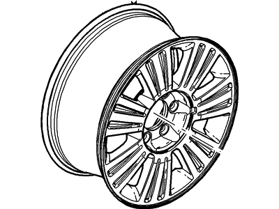 Lincoln 7L7Z-1007-J Wheel Assy