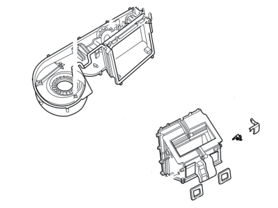 Ford 4L2Z-19850-EC Evaporator Assy