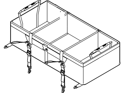 Mercury AE5Z-78115A00-B Compartment Assy - Rear Stowage