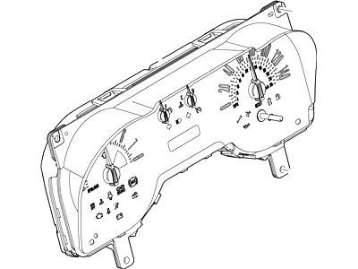 Ford 5R3Z-10849-AA Instrument Cluster