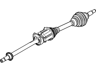 Lincoln CA5Z-3B436-D Shaft - Front Axle