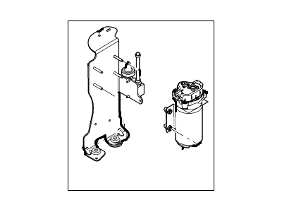 Ford 9L8Z-7A103-F Bracket