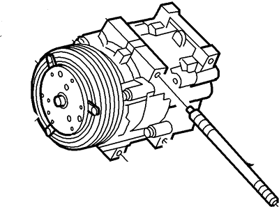 Ford 4L2Z-19V703-AA Compressor Assy