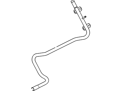 Ford 4C3Z-18663-CA Tube - Heater Water