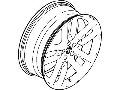 Lincoln BT4Z-1007-E Wheel Assy