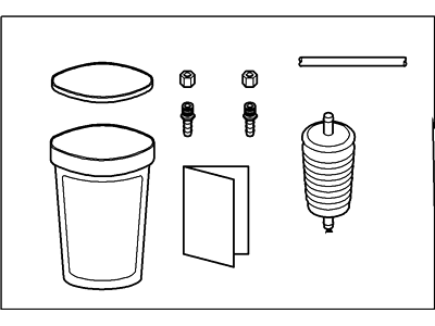 Ford 2W4Z-7B155-CA Filter Assembly - Oil