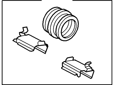 Mercury 4U2Z-2321-AA Kit - Brake Pad Attachment