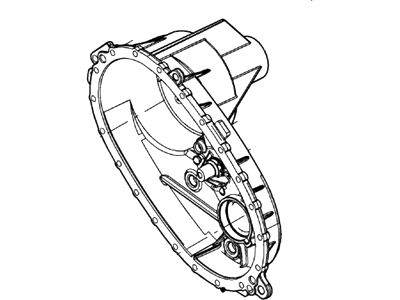 Ford 8L7Z-7005-A Transmission Case Assembly