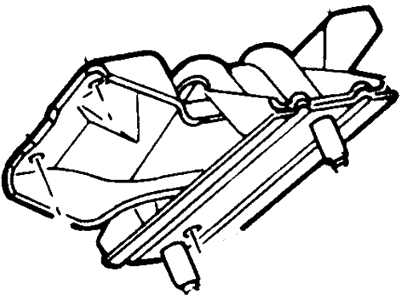 Ford -N802978-S427 Nut - Adjusting Screw