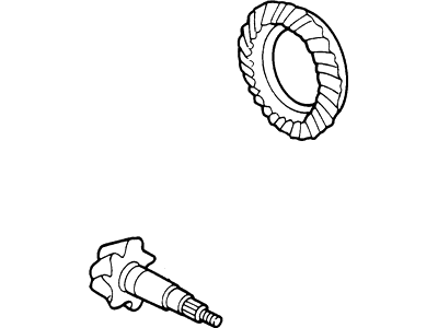 Ford F7UZ-4209-AE Gear And Pinion Assembly - Driving