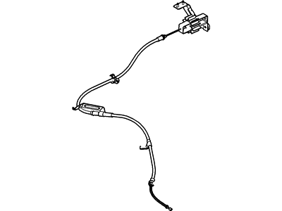 Mercury 6L8Z-2A635-E Cable Assy - Parking Brake