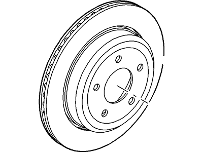 Ford 3W7Z-2C026-AA Disc - Brake