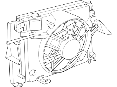 Mercury 3W1Z-8005-AG Radiator Assy                      