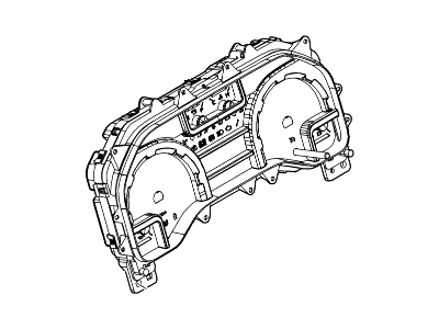 Ford AC2Z-10849-LB Instrument Cluster