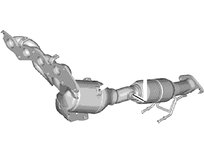 Ford DS7Z-5G232-B Exhaust Manifold And Catalyst Assy