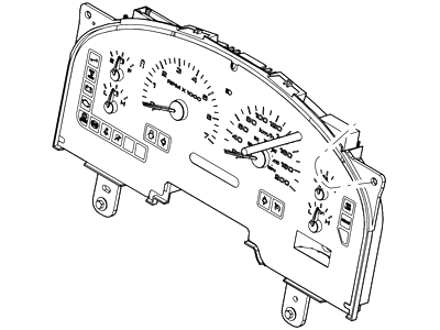 Ford 4L3Z-10849-CC Instrument Cluster