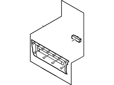 Ford 2L1Z-7825556-AAA Panel Assembly - Exterior Trim