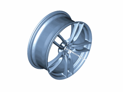 Ford HG7Z-1007-A Wheel Assembly