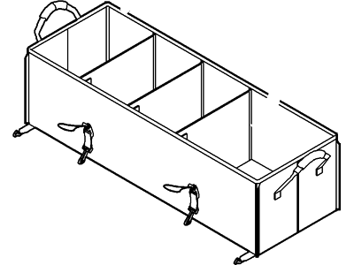 Ford AE5Z-78115A00-A Compartment Assy - Rear Stowage