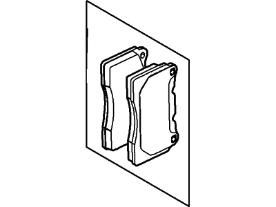 Ford DR3Z-2001-A Kit - Brake Lining