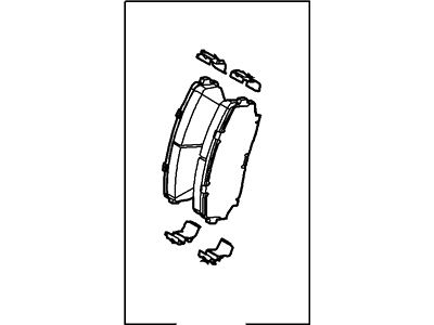 Lincoln 7T4Z-2V001-AA Kit - Brake Lining