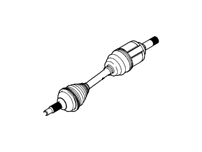 Ford BB5Z-3B437-D Front Axle Shaft