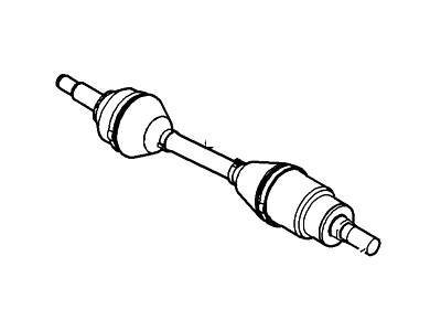 Ford DG1Z-4K138-A Shaft Assembly