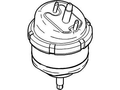 Mercury 5F9Z-6068-BA Insulator Assy - Engine Support